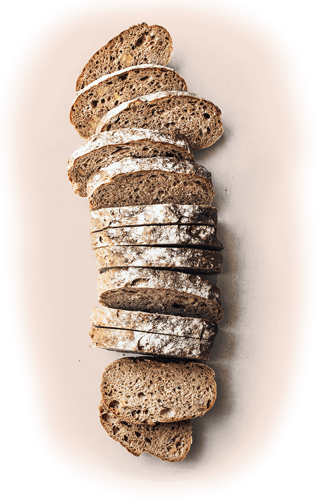 cut bread illustration image